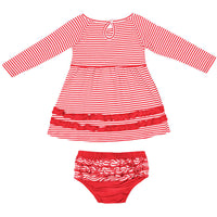 Infant Colosseum Texas Tech Who Ville Dress Set