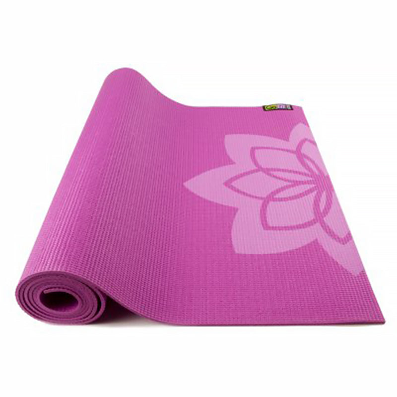 GoFit Yoga 3.5mm Mat with Pose Wall Chart