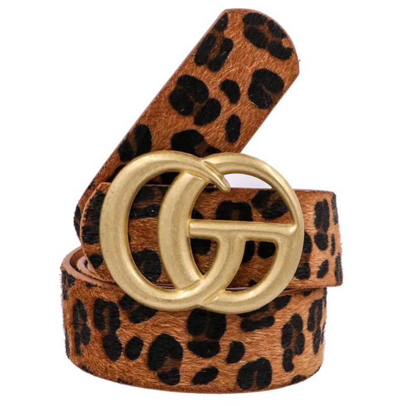 Women's Worn Buckle Belt