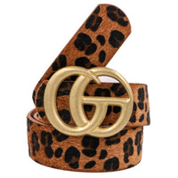Women's Worn Buckle Belt