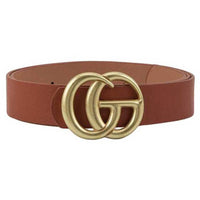 Women's Worn Buckle Belt