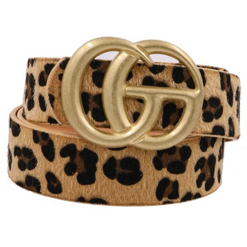 Women's Worn Buckle Belt