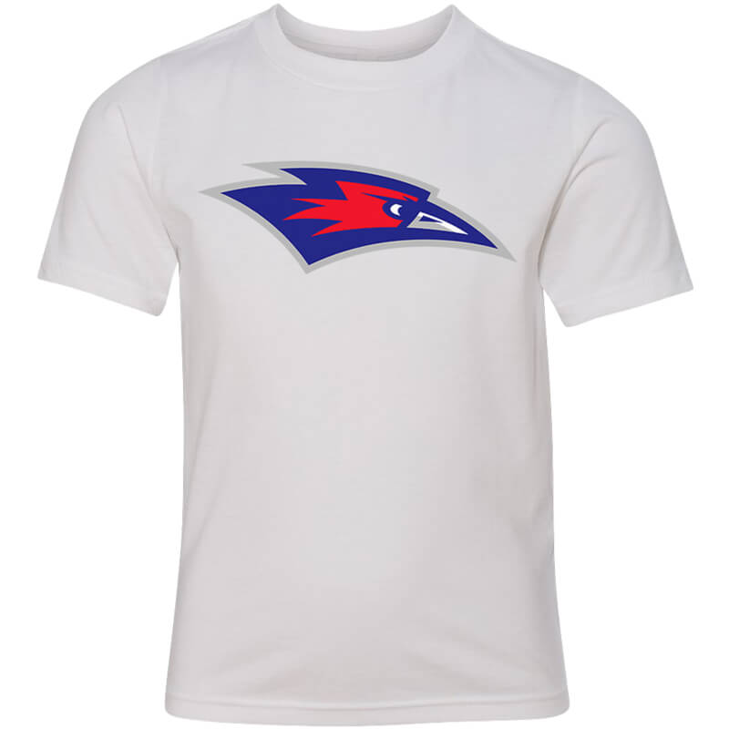 Youth QuarterFour Lubbock Christian University Chap Logo S/S Tee